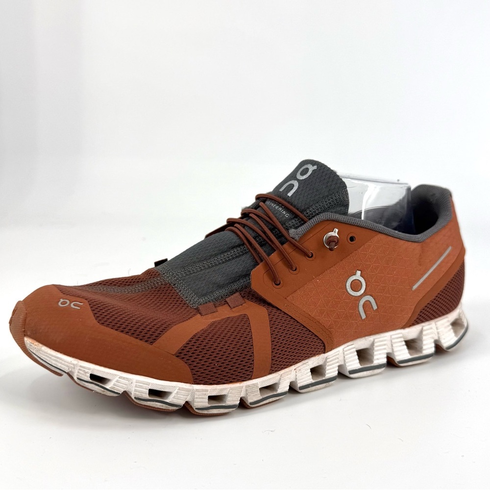 On Running Cloud Men’s 11 Brown Swiss Engineering Lightweight Running Shoes
